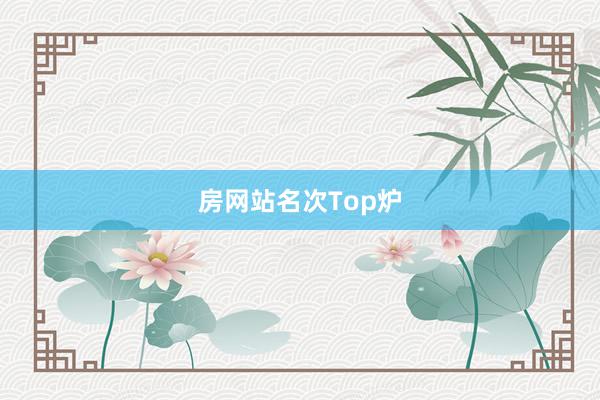 房网站名次Top炉
